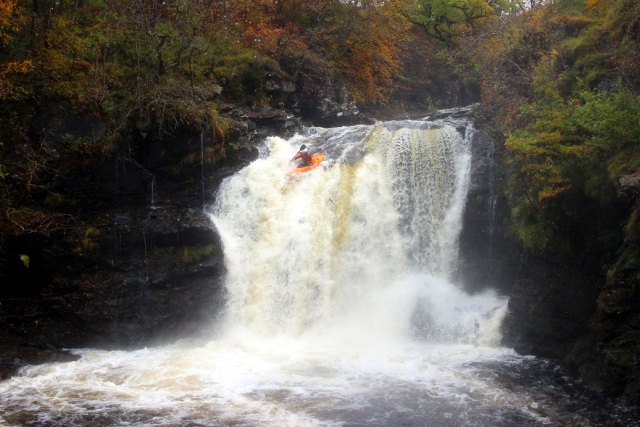 Ewart on the Falls of Falloch